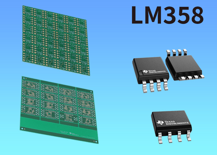 One of The Most Popular Chip LM358 from TI